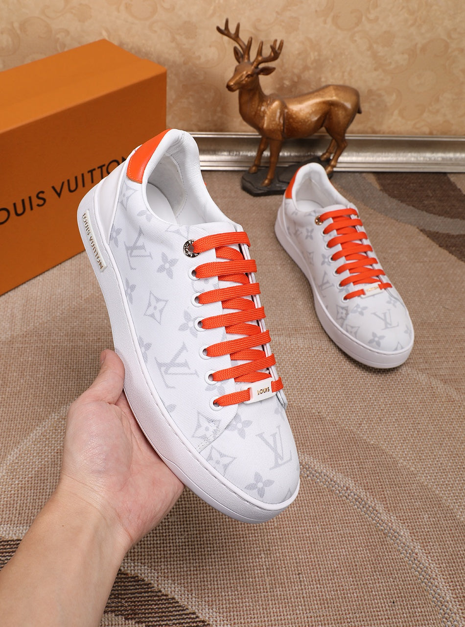 GLM - LUV Time Out Orange And White Sneaker