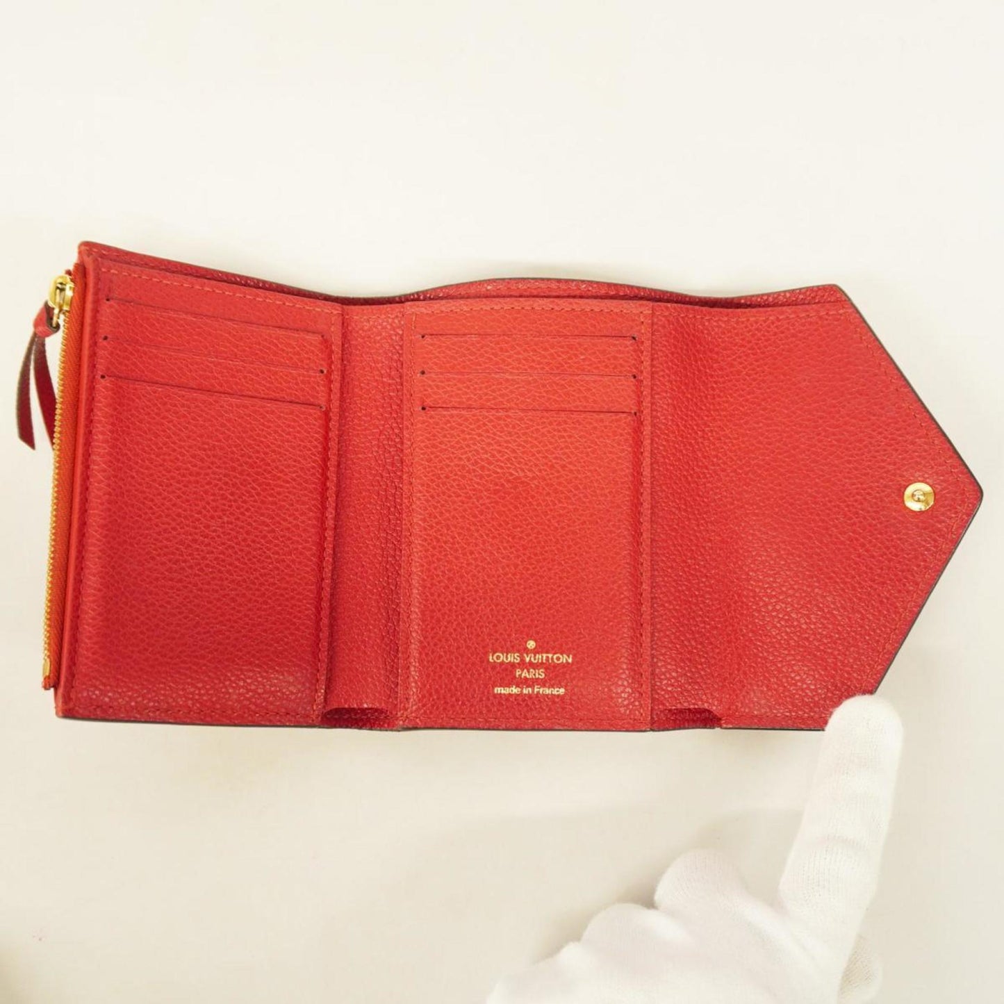 Louis Vuitton Portefeuille Victorine  Canvas Wallet  ()