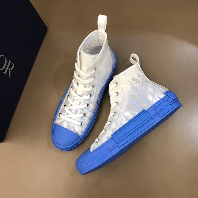 GLM - DIR B23 Oblique Gradient Blue  HIGH-TOP SNEAKER