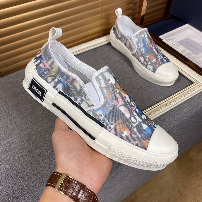 GLM - DIR B23 Slip MultiColor And White LOW-TOP SNEAKER