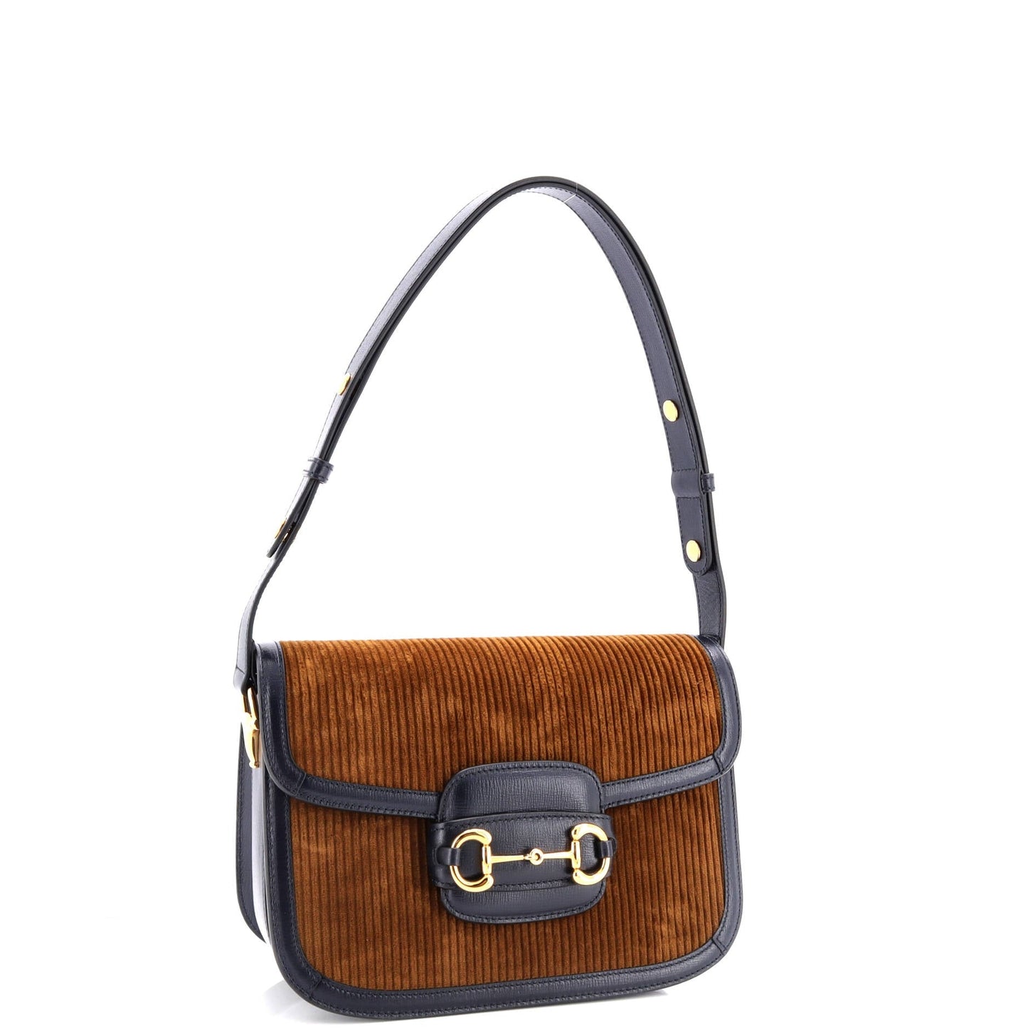 Horsebit 1955 Shoulder Bag Corduroy Small