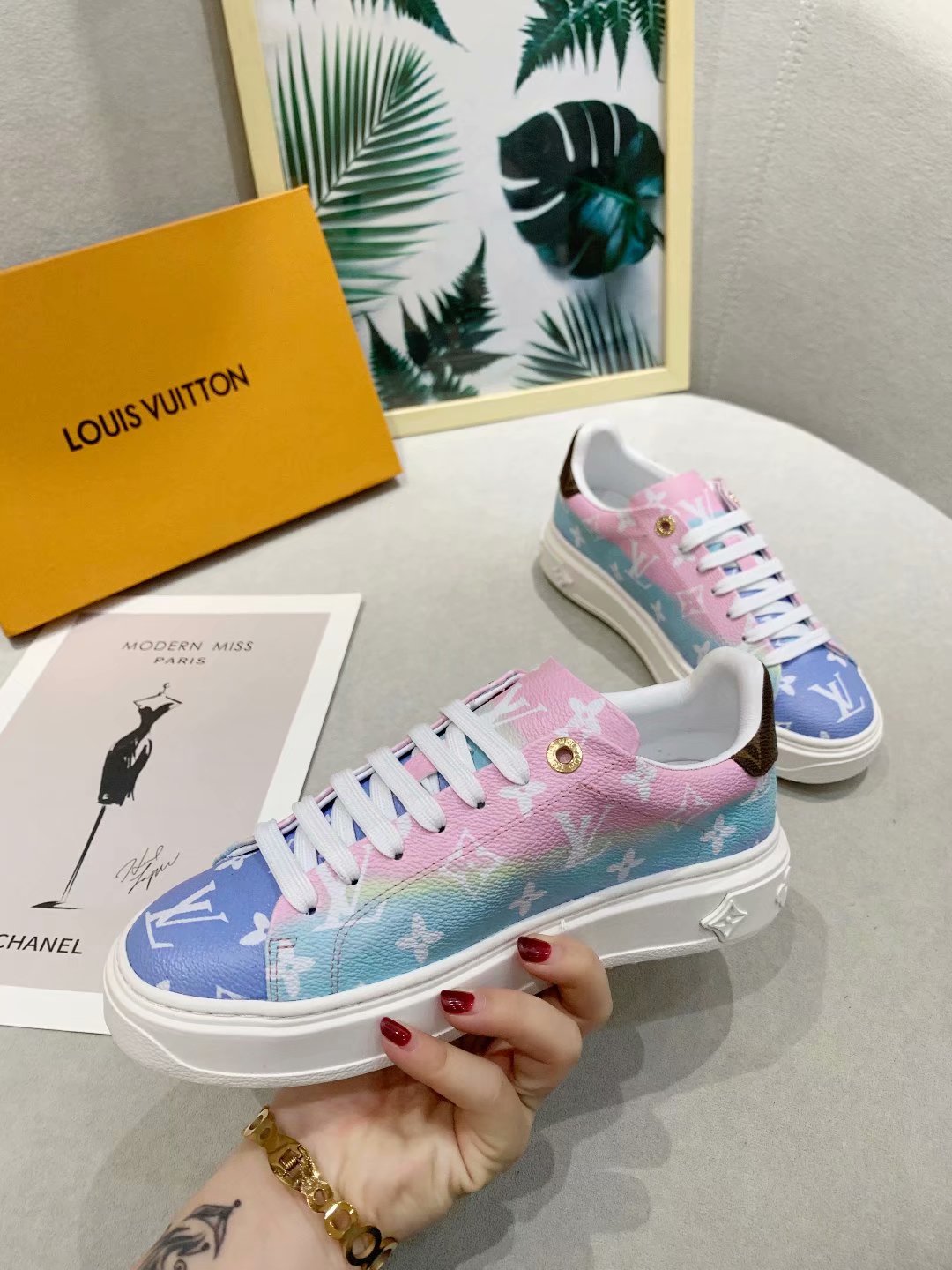 GLM - LUV Casual Low Pink Sneaker