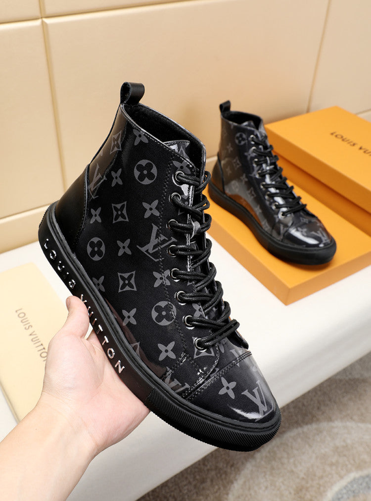 GLM - LUV Stellar Trainer Boot Black Sneaker