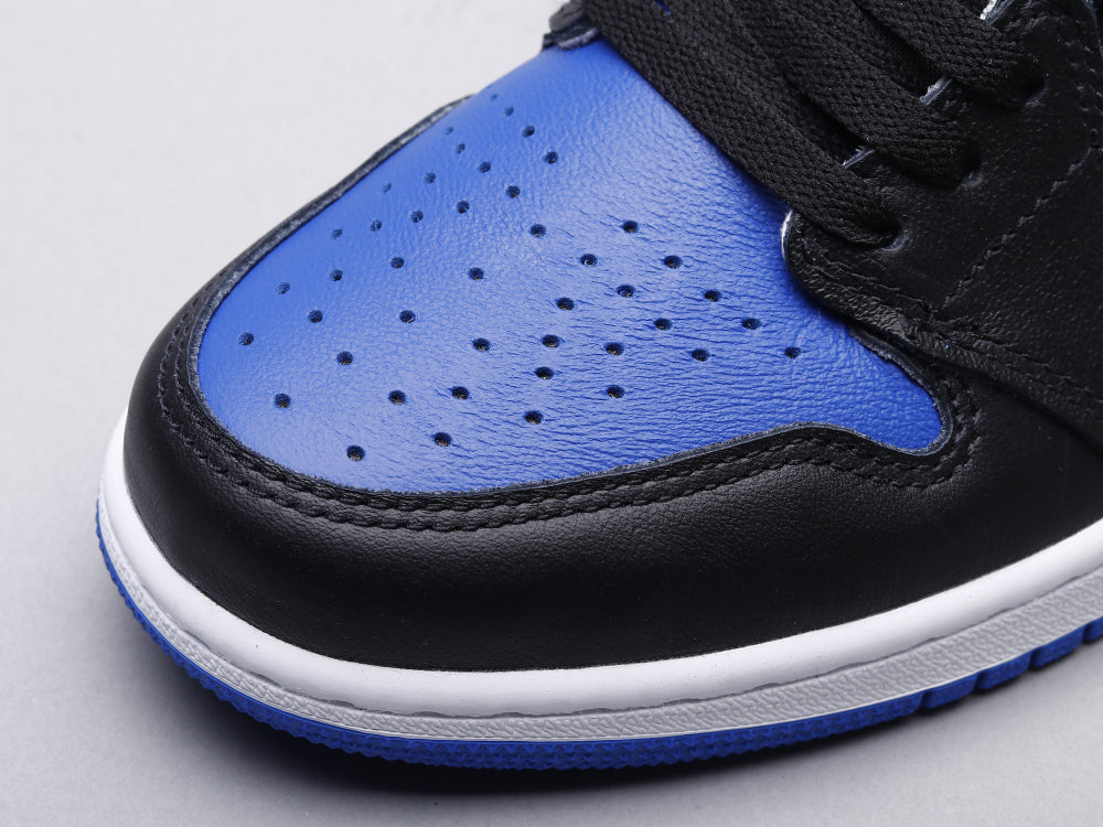 GLM - AJ1 black and blue toe