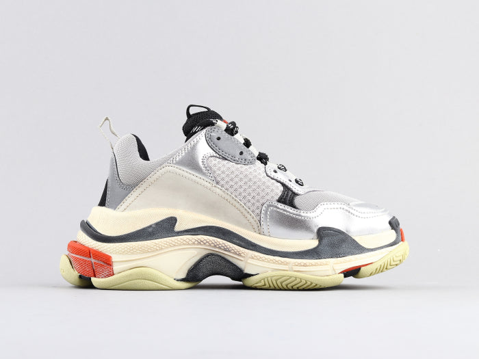 GLM - Bla Triple S Red Silver Sneaker