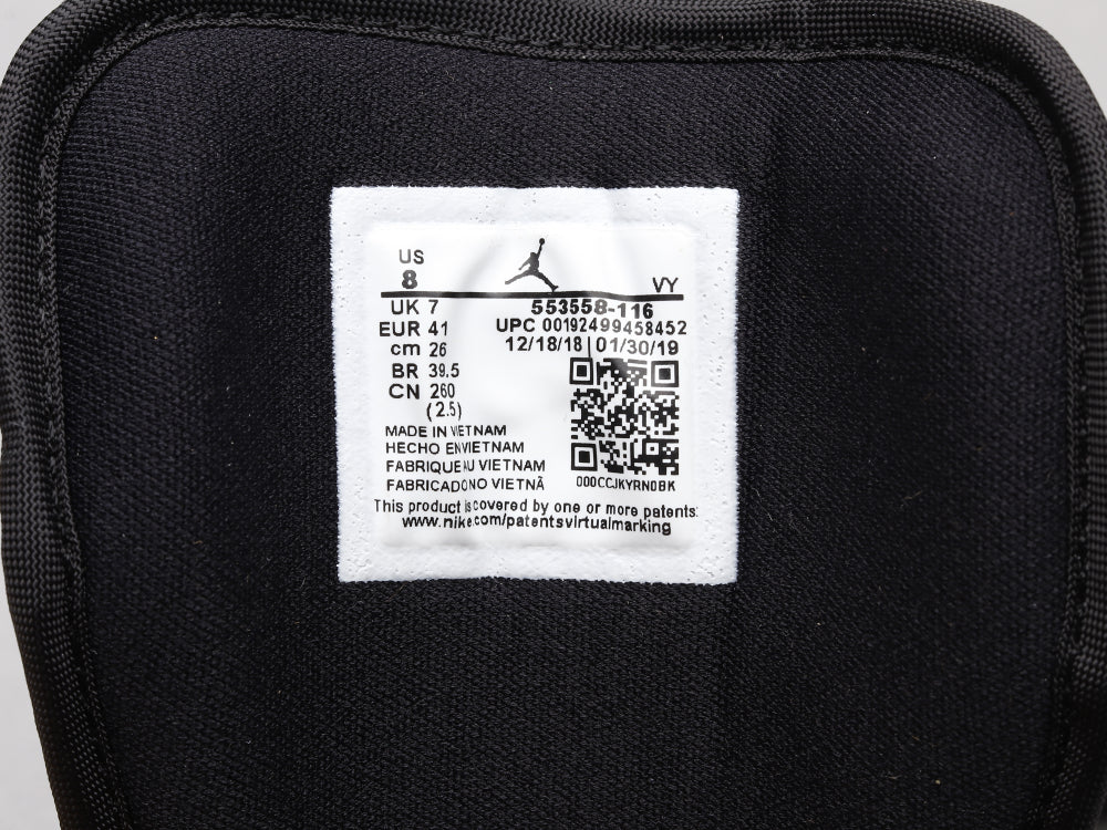 GLM - AJ1 black toe