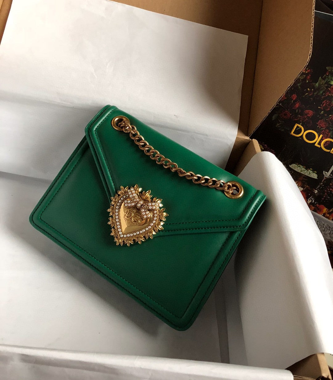 GLAMI MeGLAMIum Devotion Bag Green For Women 8.1in/20.5cm