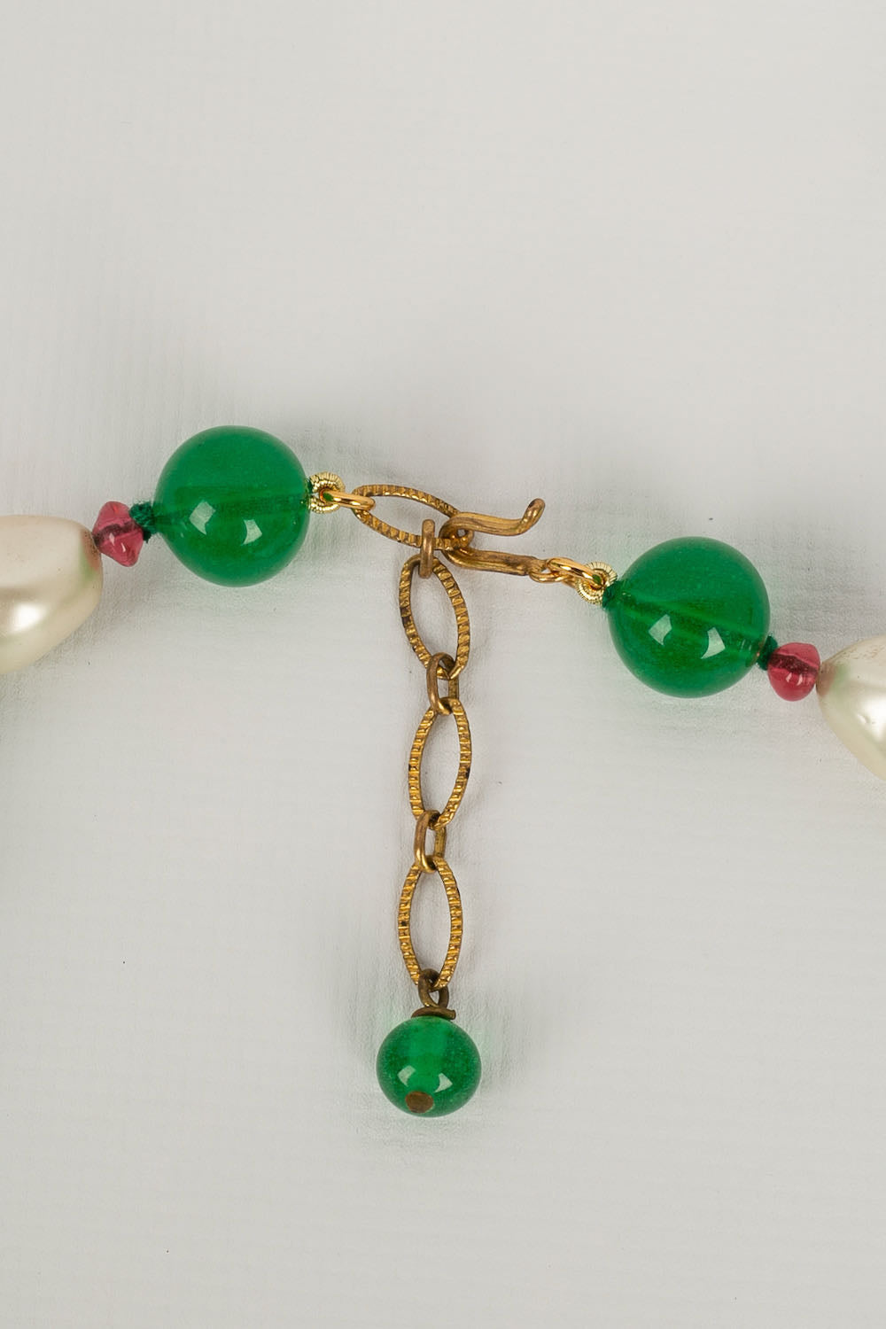 Collier de perles de verre