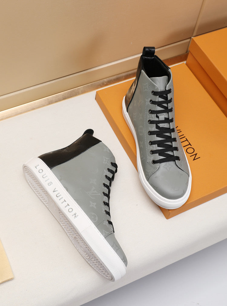GLM - LUV Stellar Trainer Boot Gray Black Sneaker