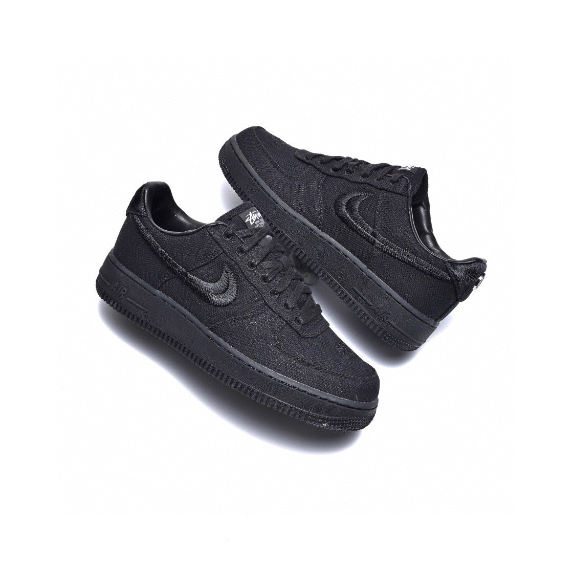 GLM - AF1 x Stussy Collaboration Pure Black