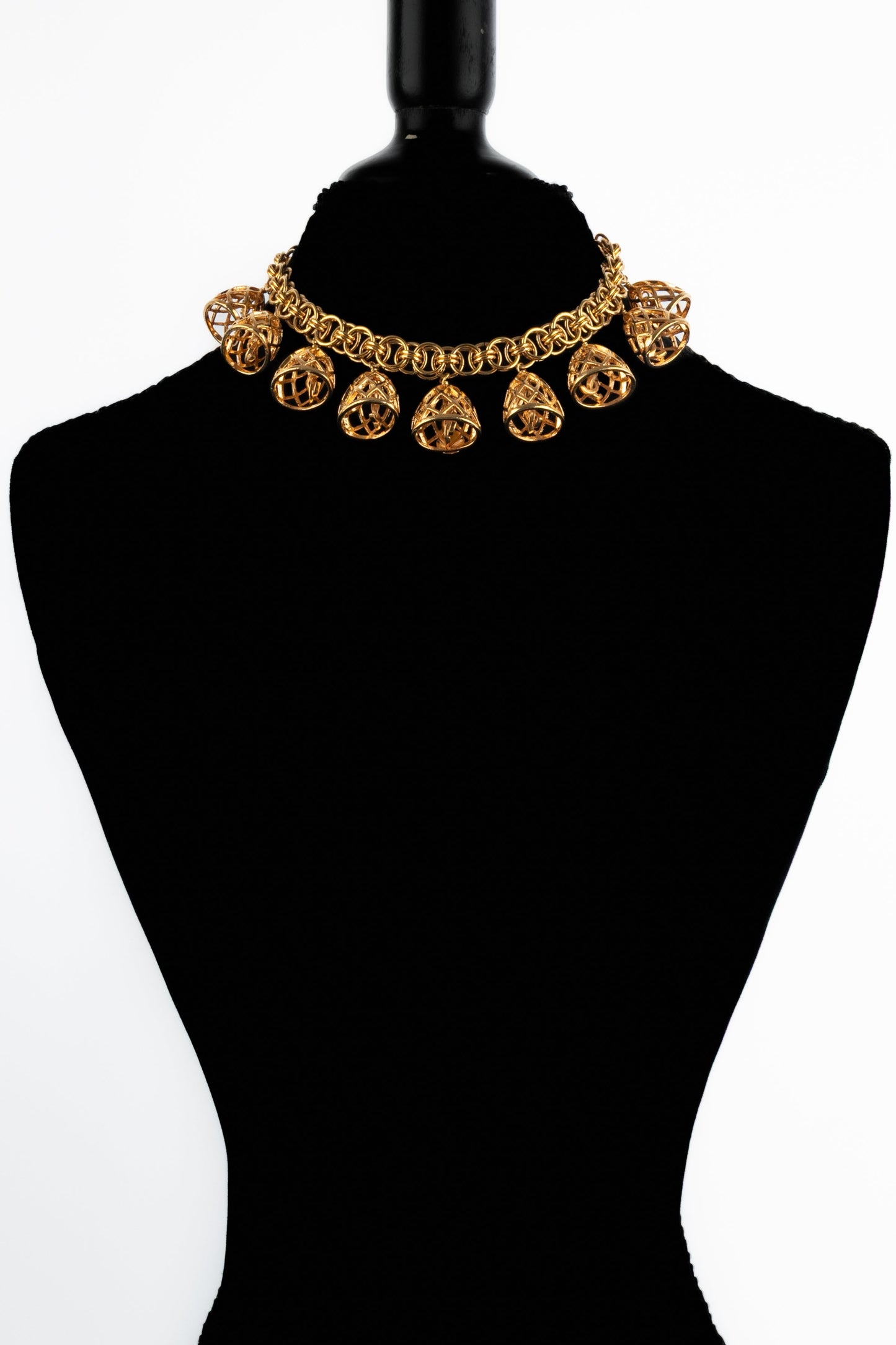 Collier "clochettes" Chanel 1990's