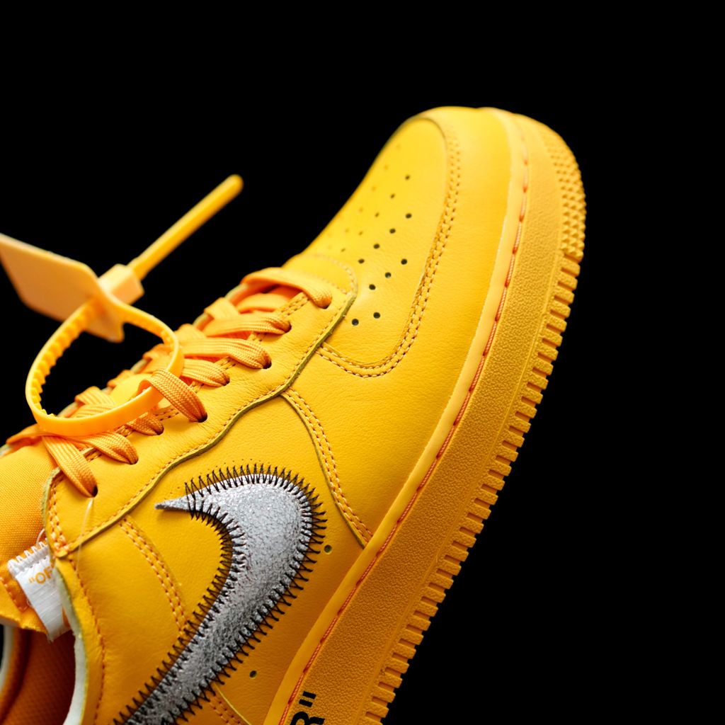 GLM - OW x AF1 Gold and Silver