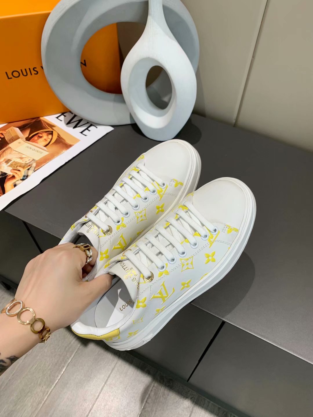 GLM - LUV Time Out Yellow Sneaker