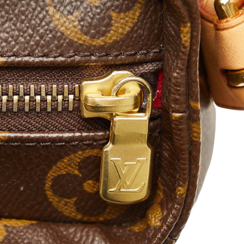 Louis Vuitton Monogram Vivace MM Handbag M51164 Brown PVC Leather  Louis Vuitton