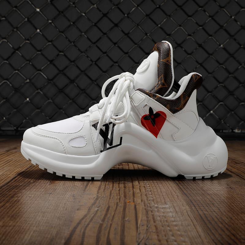 GLM - LUV Archlight White Brown Sneaker