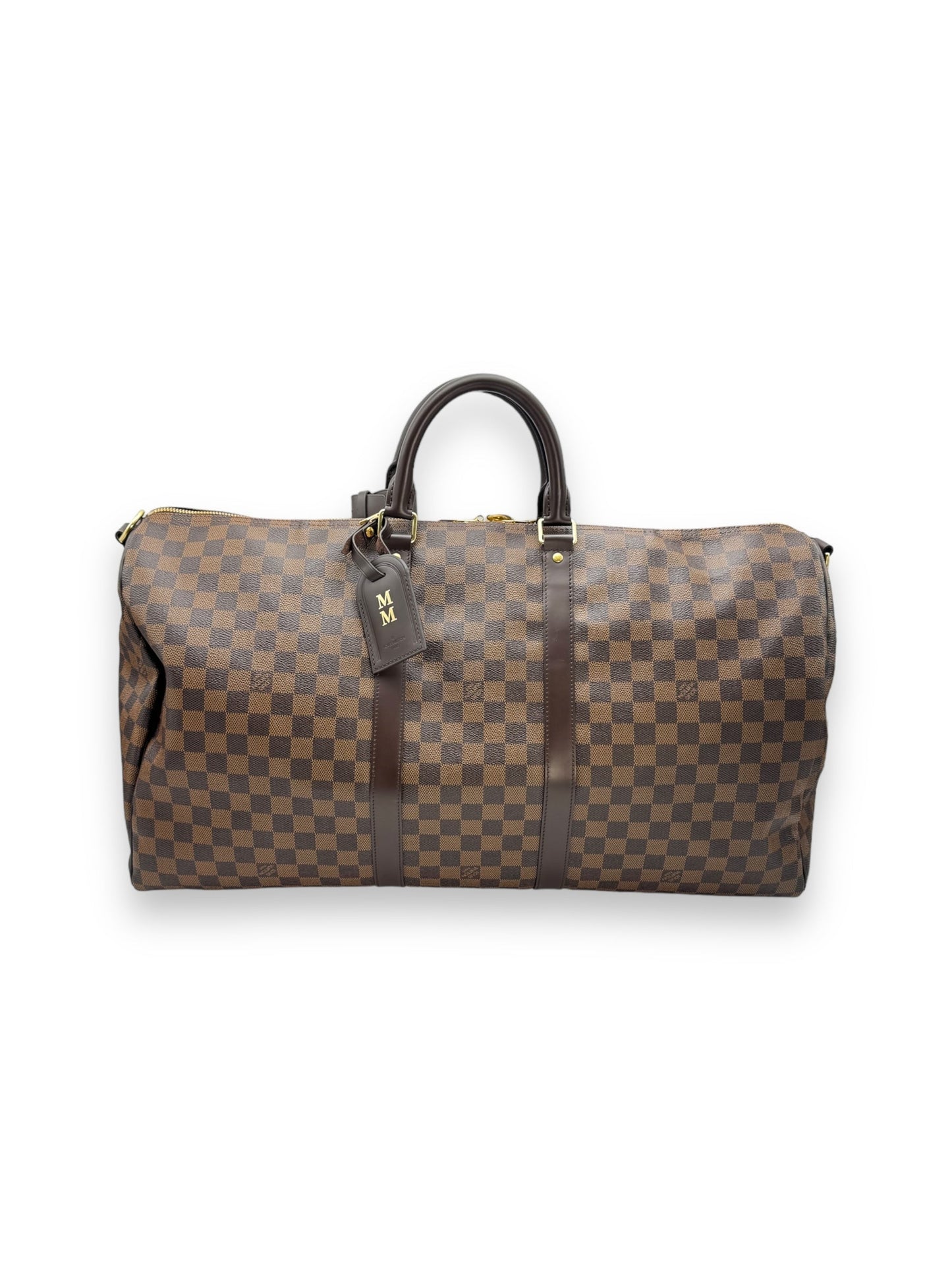 Louis Vuitton Damier Ebene BandouliÃ¨re Keepall 55