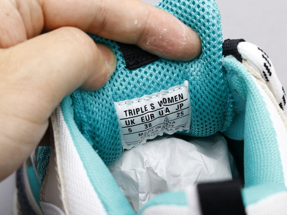 GLM - Bla Triple S Tiffany Green Sneaker
