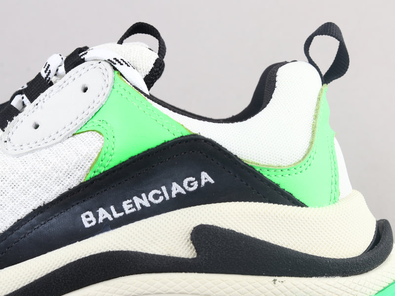 GLM - Bla Triple S Black Green Sneaker