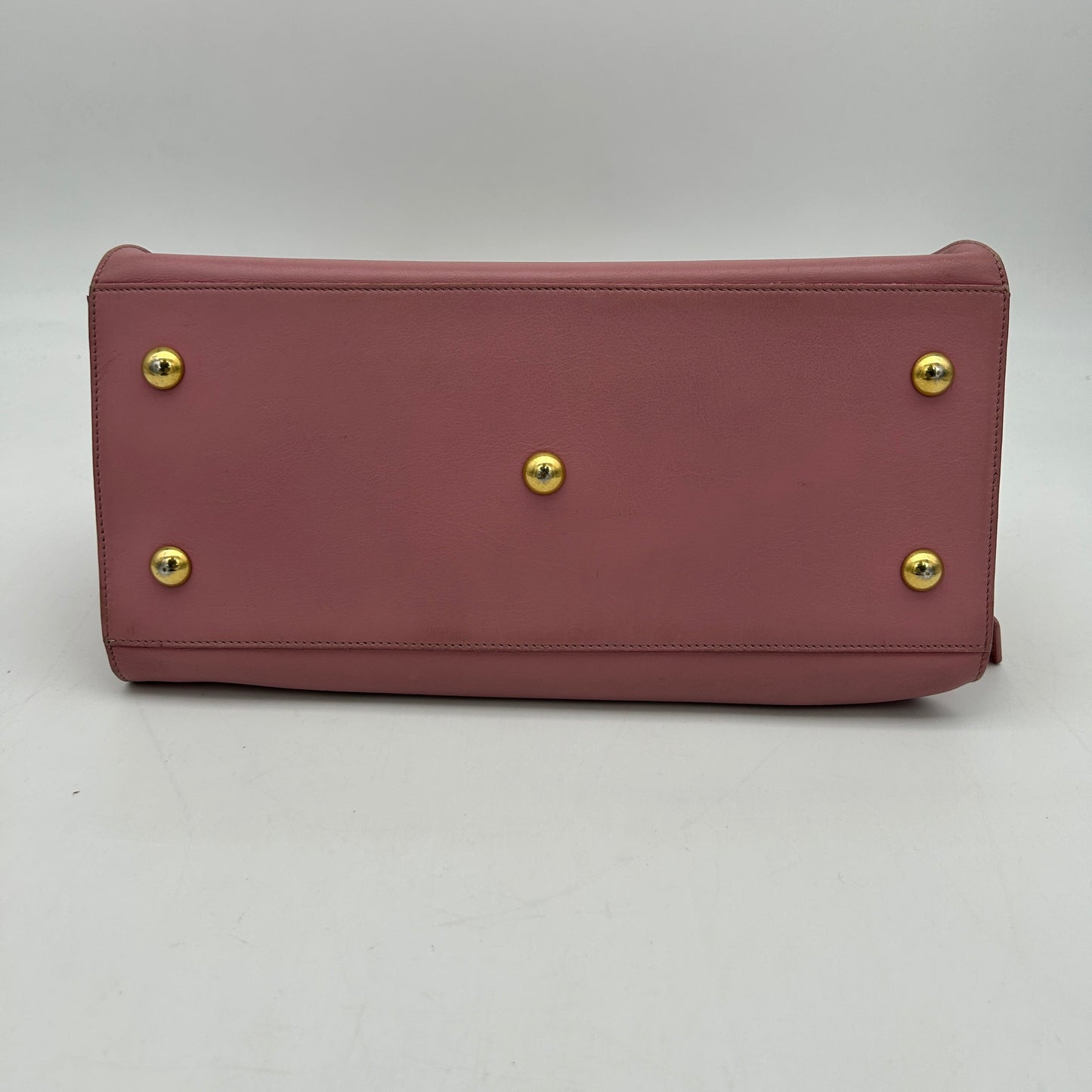 Saint Laurent Paris Ligne Y Mini Cabas Bag Pink Fuschia