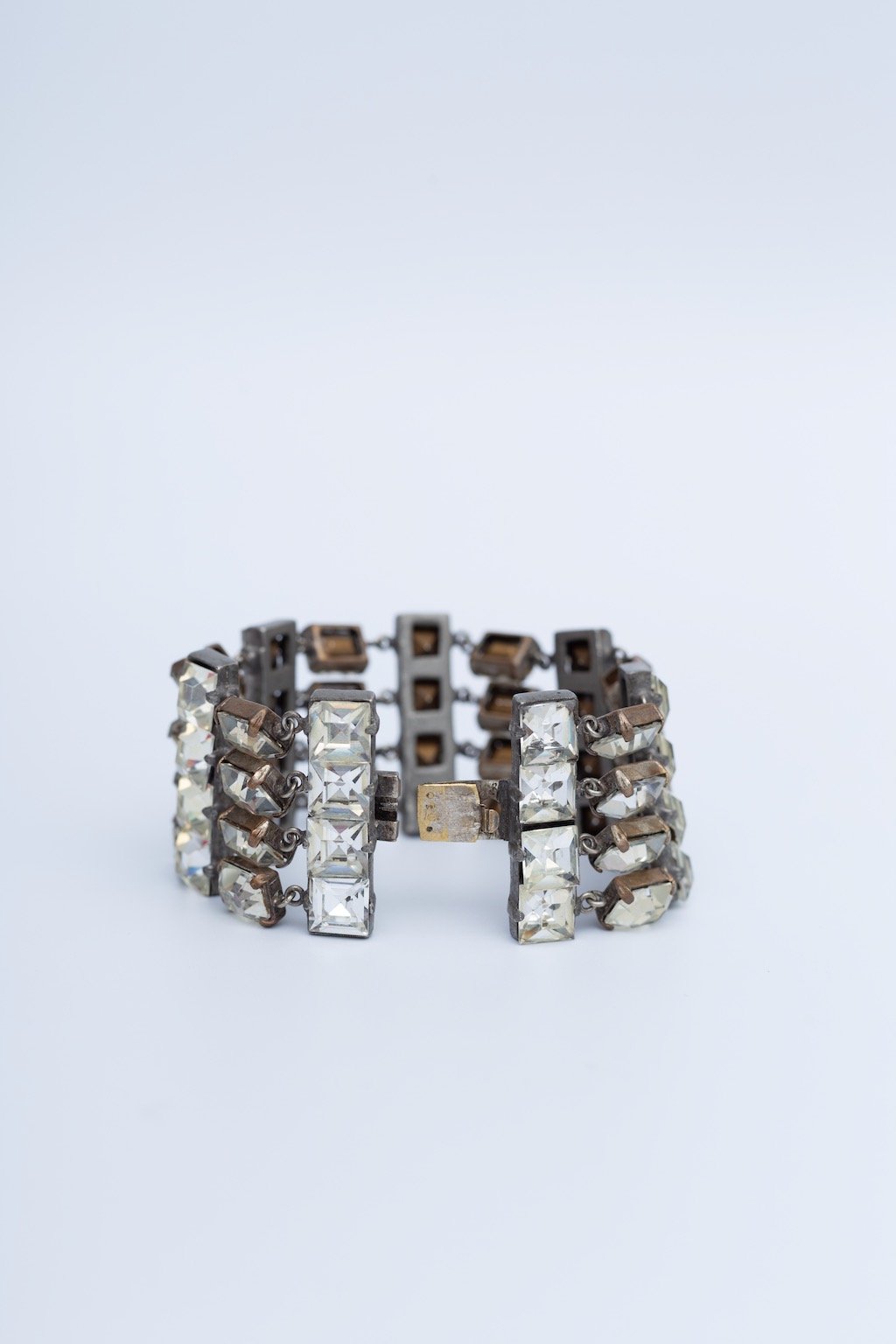Bracelet argentÃ© Chanel (AttribuÃ© Ã )