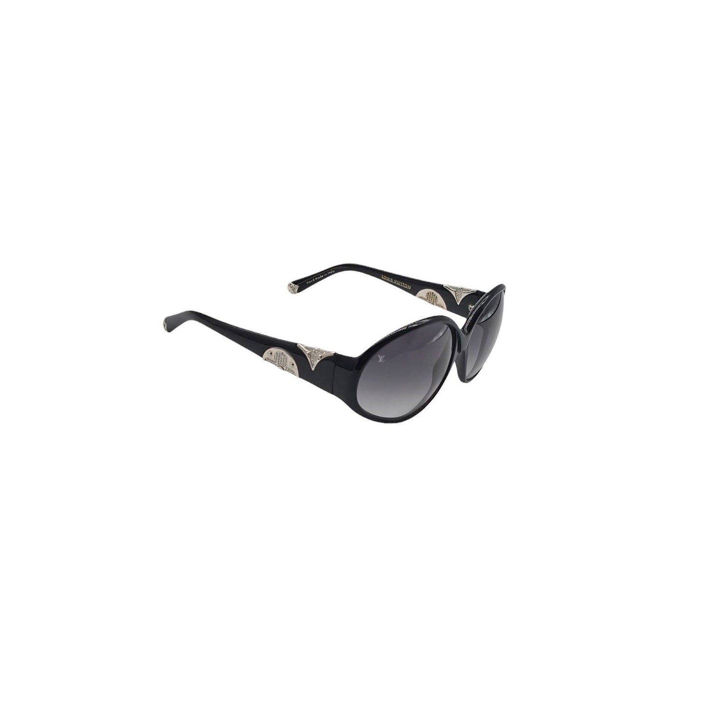 Louis Vuitton Iris PM Rhinestone Oval Sunglasses Z0265W