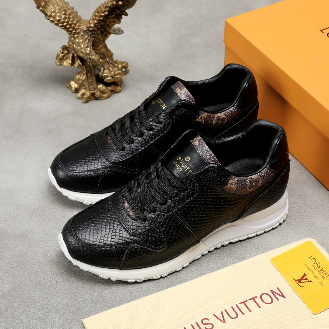 GLM - LUV Run Away Low Top Black Brown Sneaker