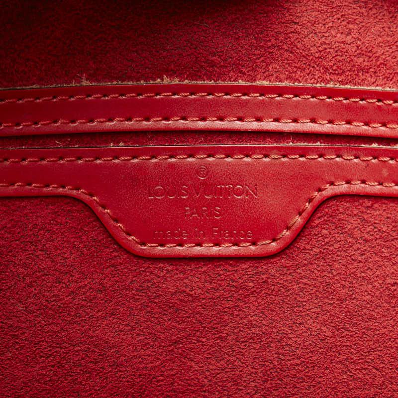 Louis Vuitton Epi Sandjack Handbag M52277 Castilian Red Leather  Louis Vuitton