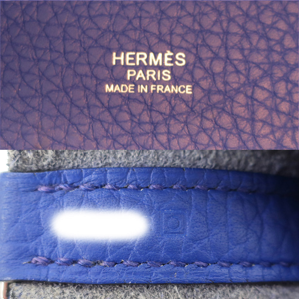 Hermes Picotin Lock PM  OÃƒÂ¥Ã‹â€ Ã‚Â» 2011 made blue electric silver gware trion claims handbags ladies ÃƒÂ¢Ã¢â‚¬â€œÃ‚Â¡ antique