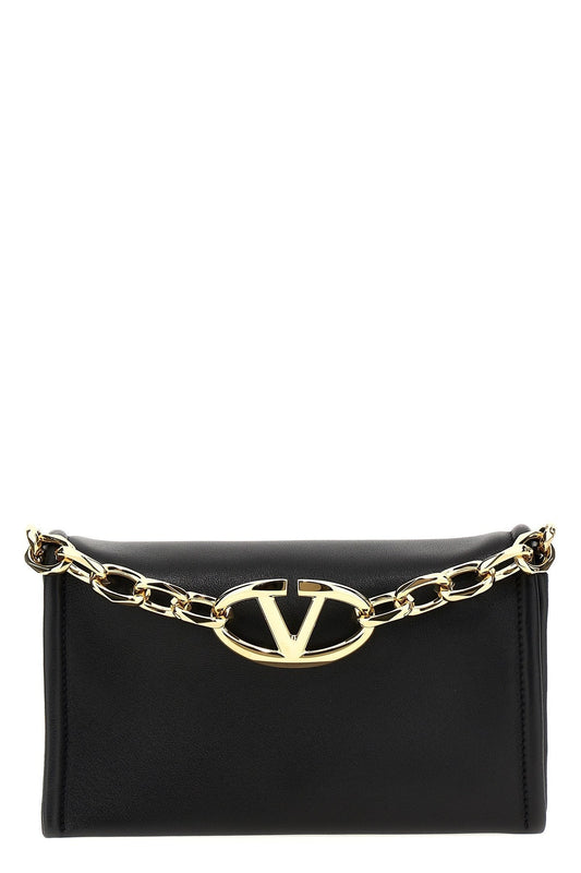 Valentino Garavani Women Valentino Garavani 'Vlogo Chain' Clutch Bag