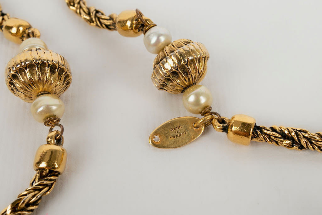 Collier dorÃƒÆ’Ã‚Â© Chanel 1984
