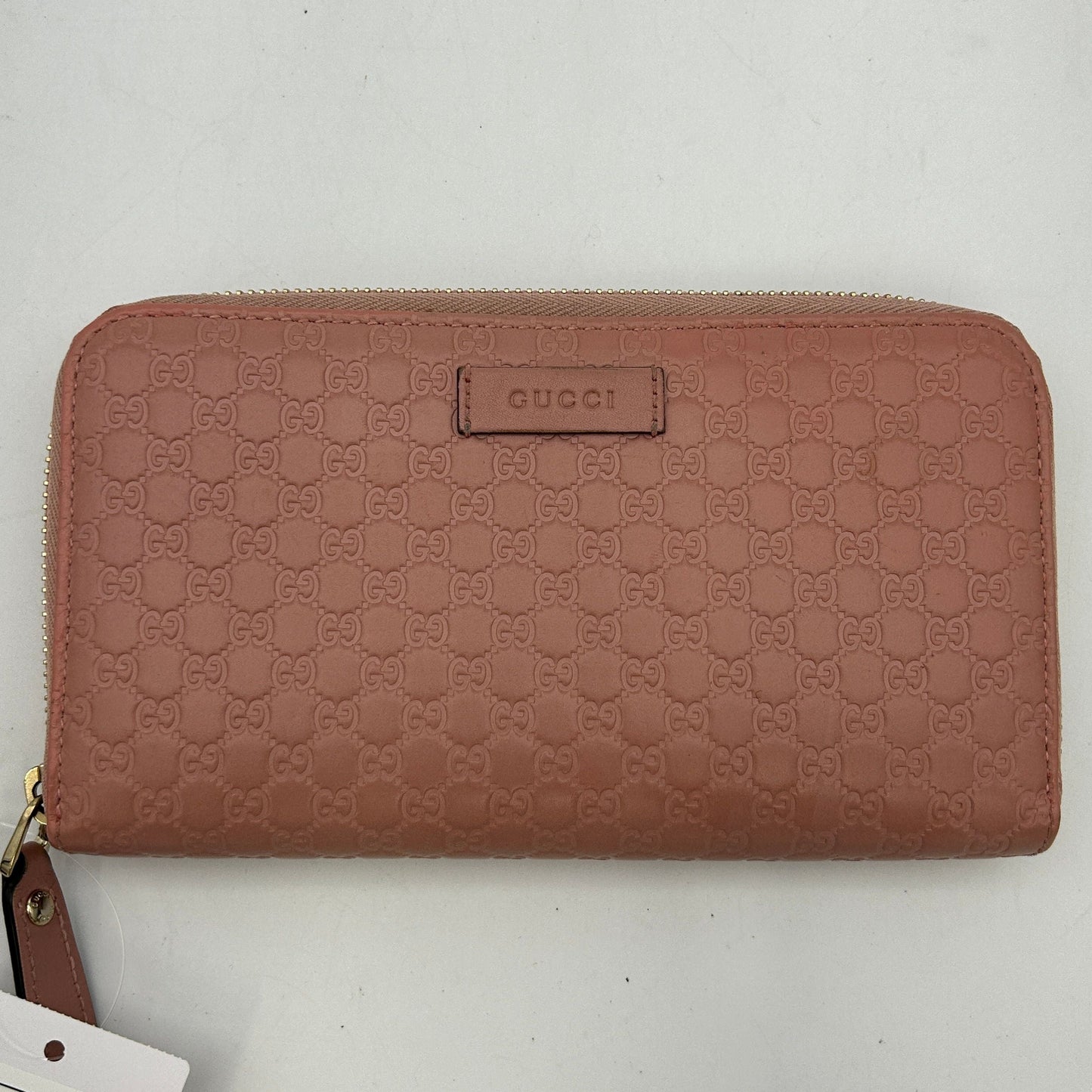 Gucci Microguccissima Pink Long Zip Wallet IT4JWPFGIQJW