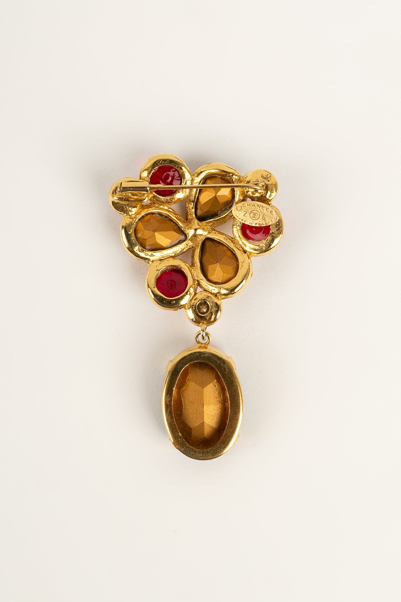 Broche strassÃƒÆ’Ã‚Â©e Chanel