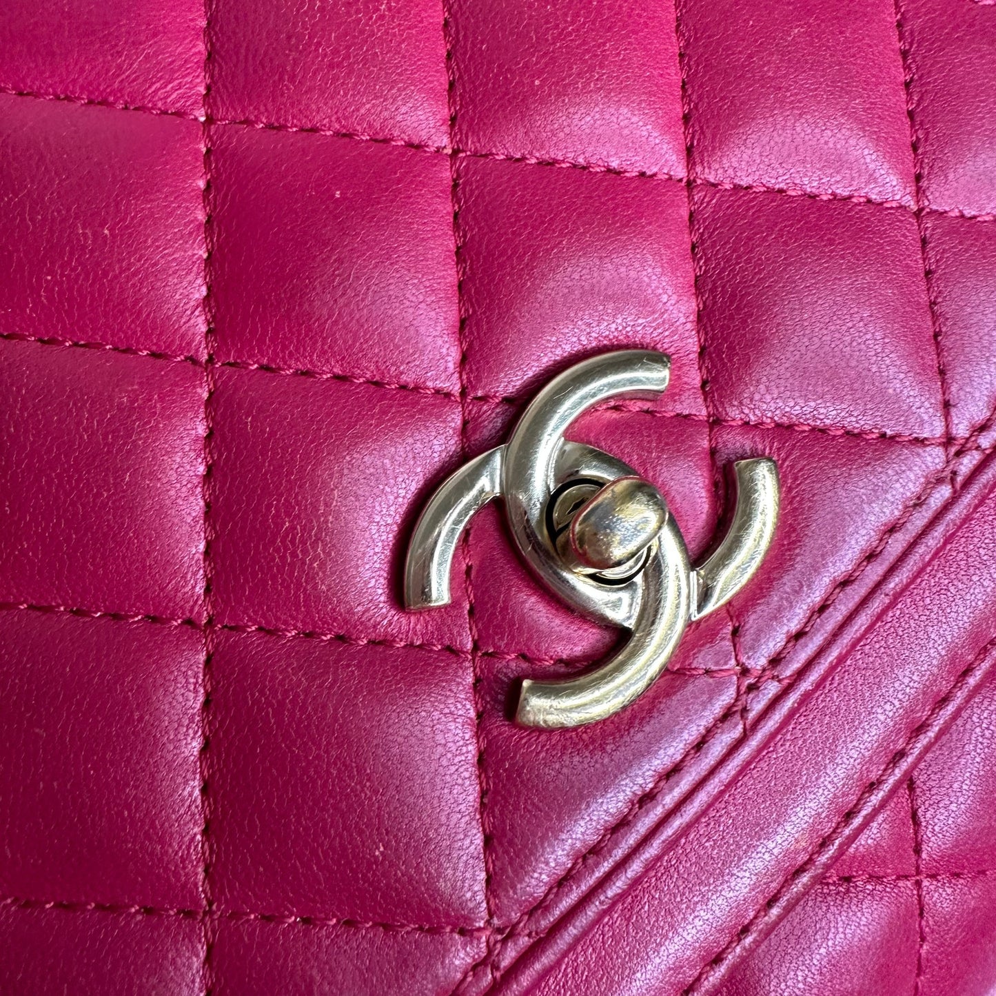 CHANEL Pink Flap Bag
