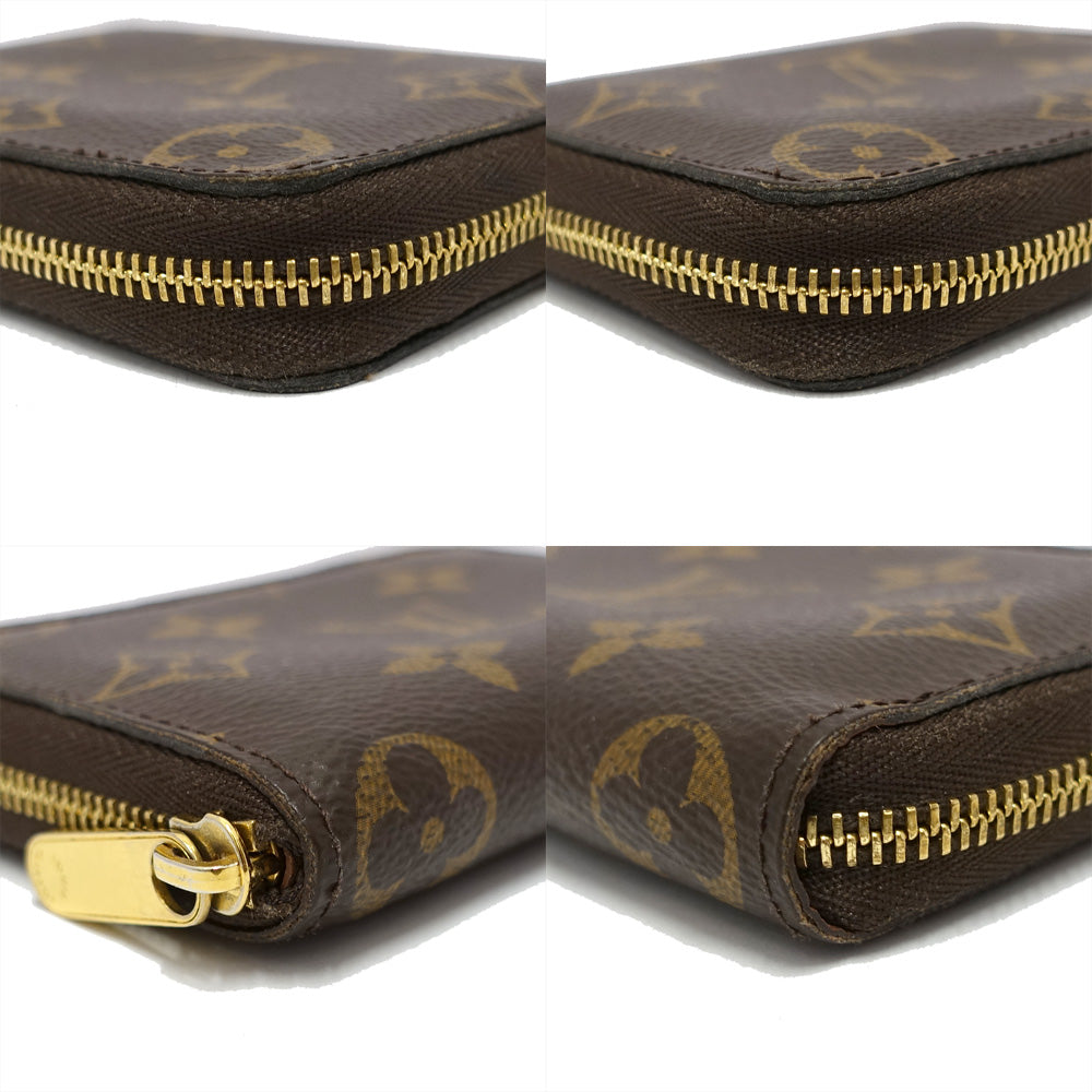 Louis Vuitton M60067 Monogram Brown G Gold  Small Wallet Small  Women Only