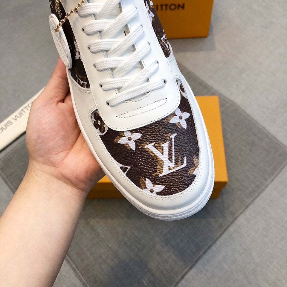 GLM - LUV Casual Low White Brown Sneaker