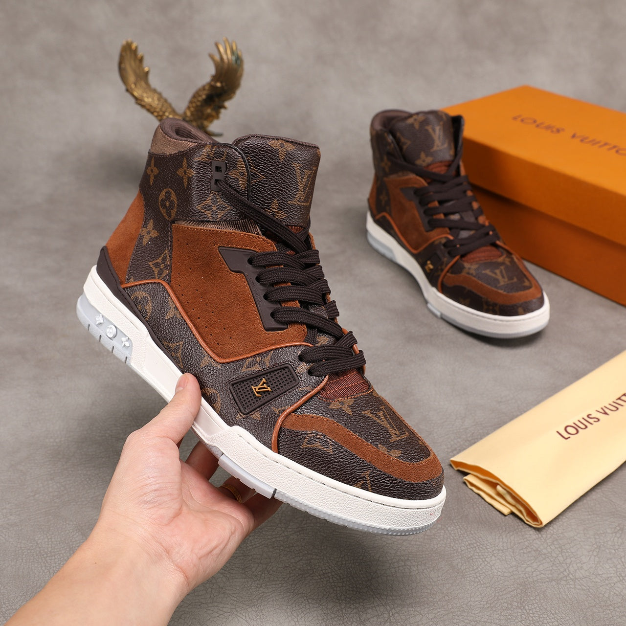 GLM - LUV Traners Inspired Brown Sneaker