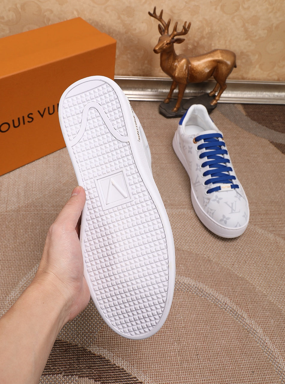 GLM - LUV Time Out Blue And White Sneaker