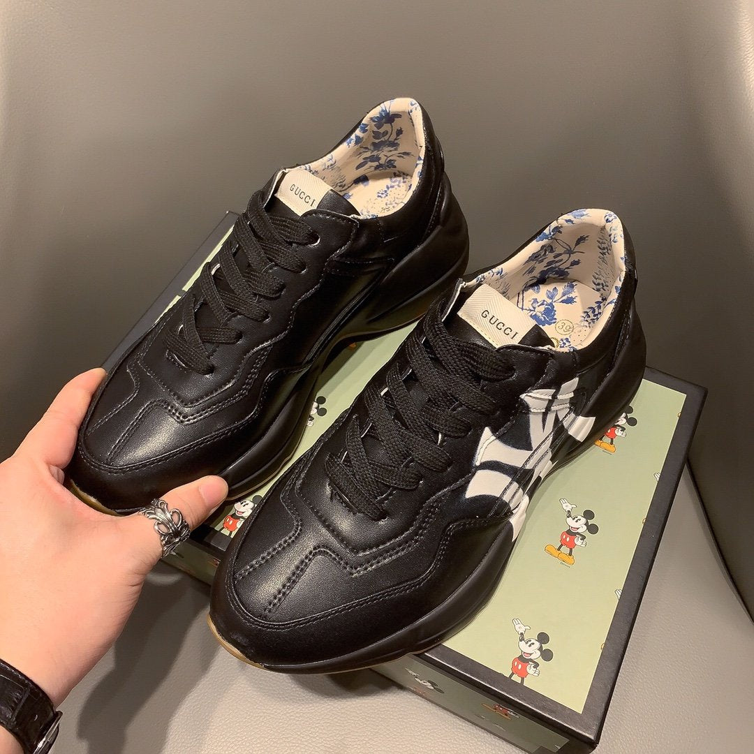 GLM-GCI  RHYTON VINTAGE TRAINER NY BLACK SNEAKER 139
