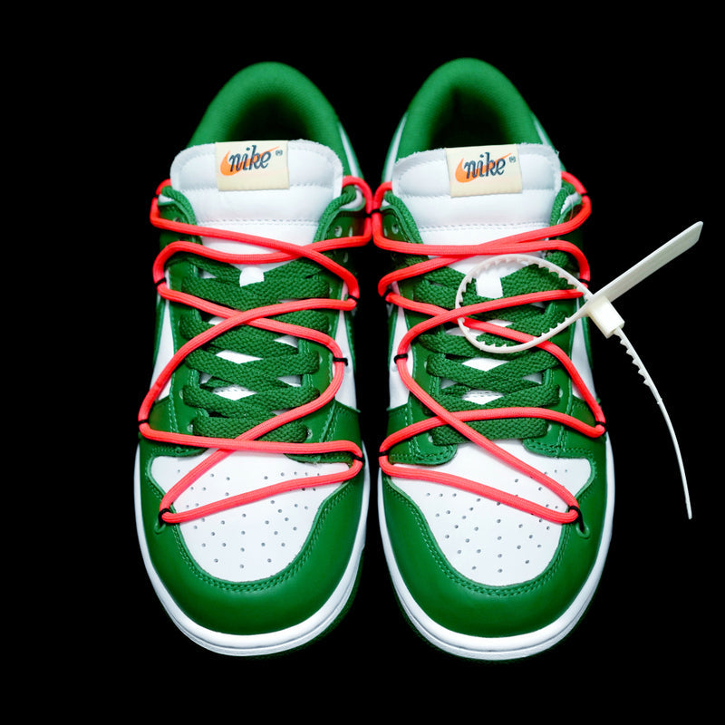 GLM - OW x Dunk Low White Green