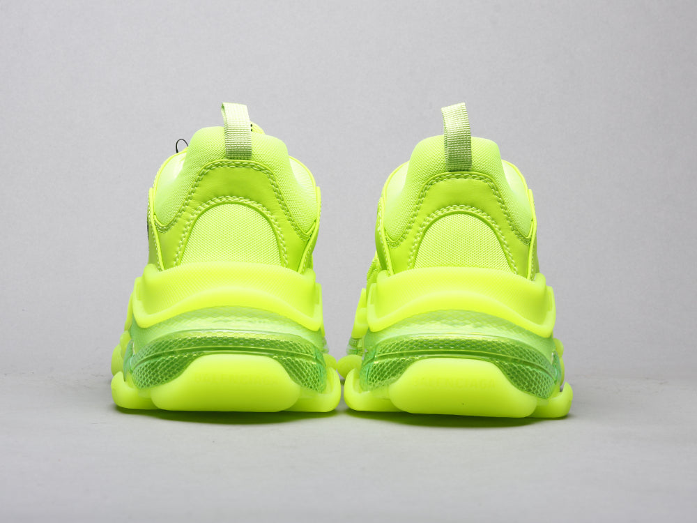 GLM - Bla Air Cushion  Fluorescent Green Sneaker