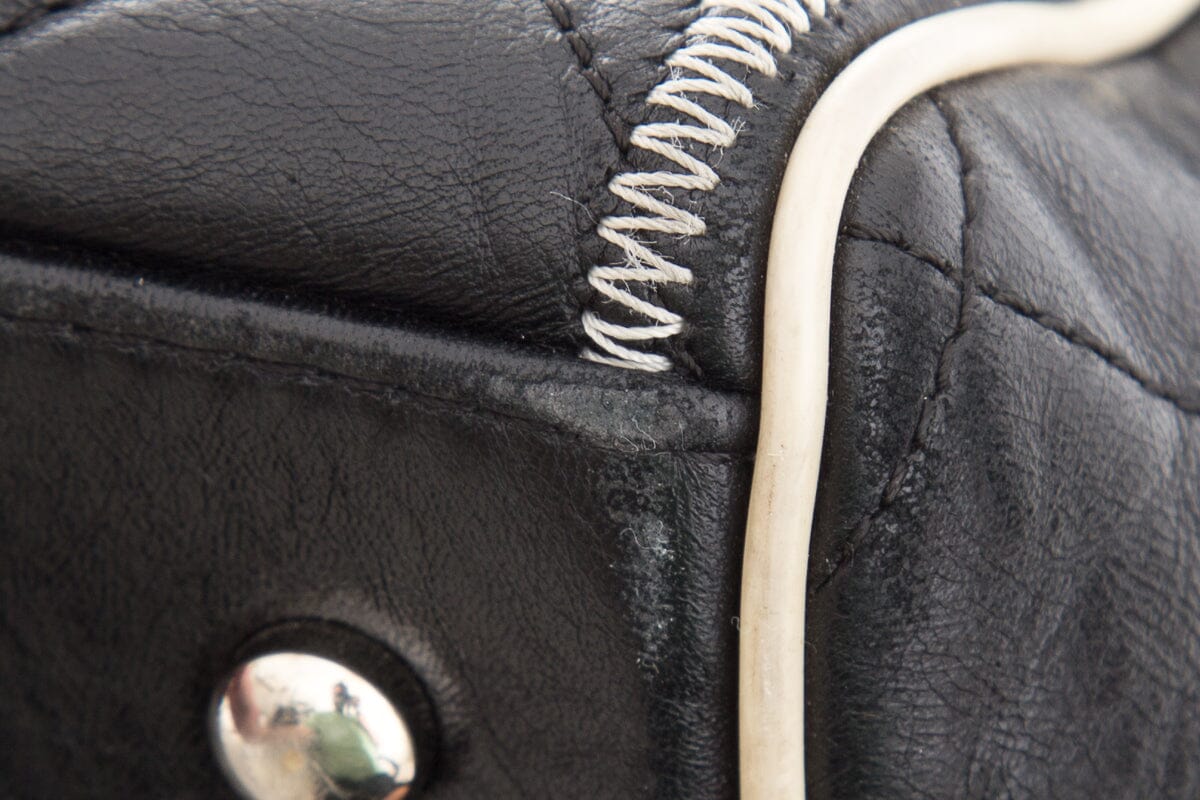 Chanel 2008/09 Black East West Reissue Handbag