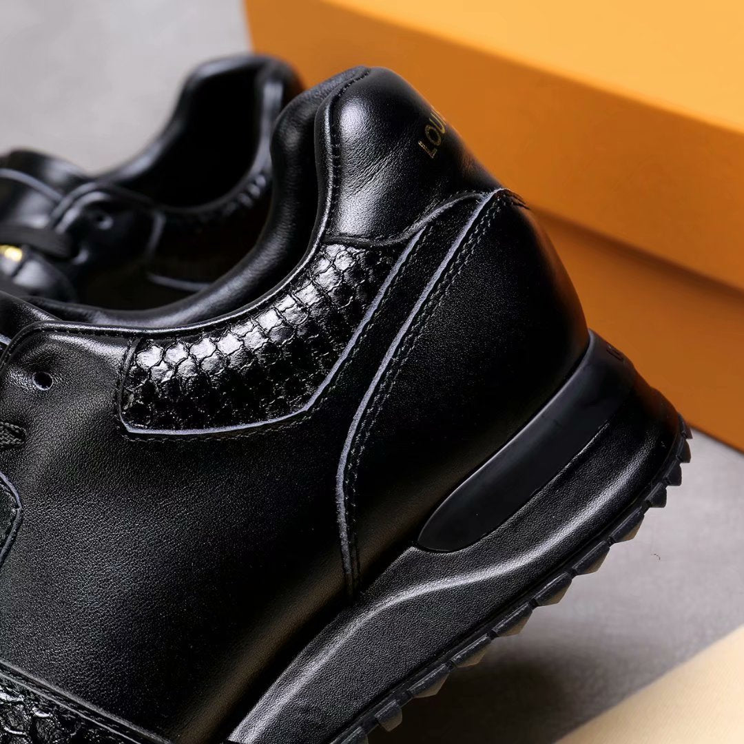 GLM - LUV Run Away Low Top Black Sneaker
