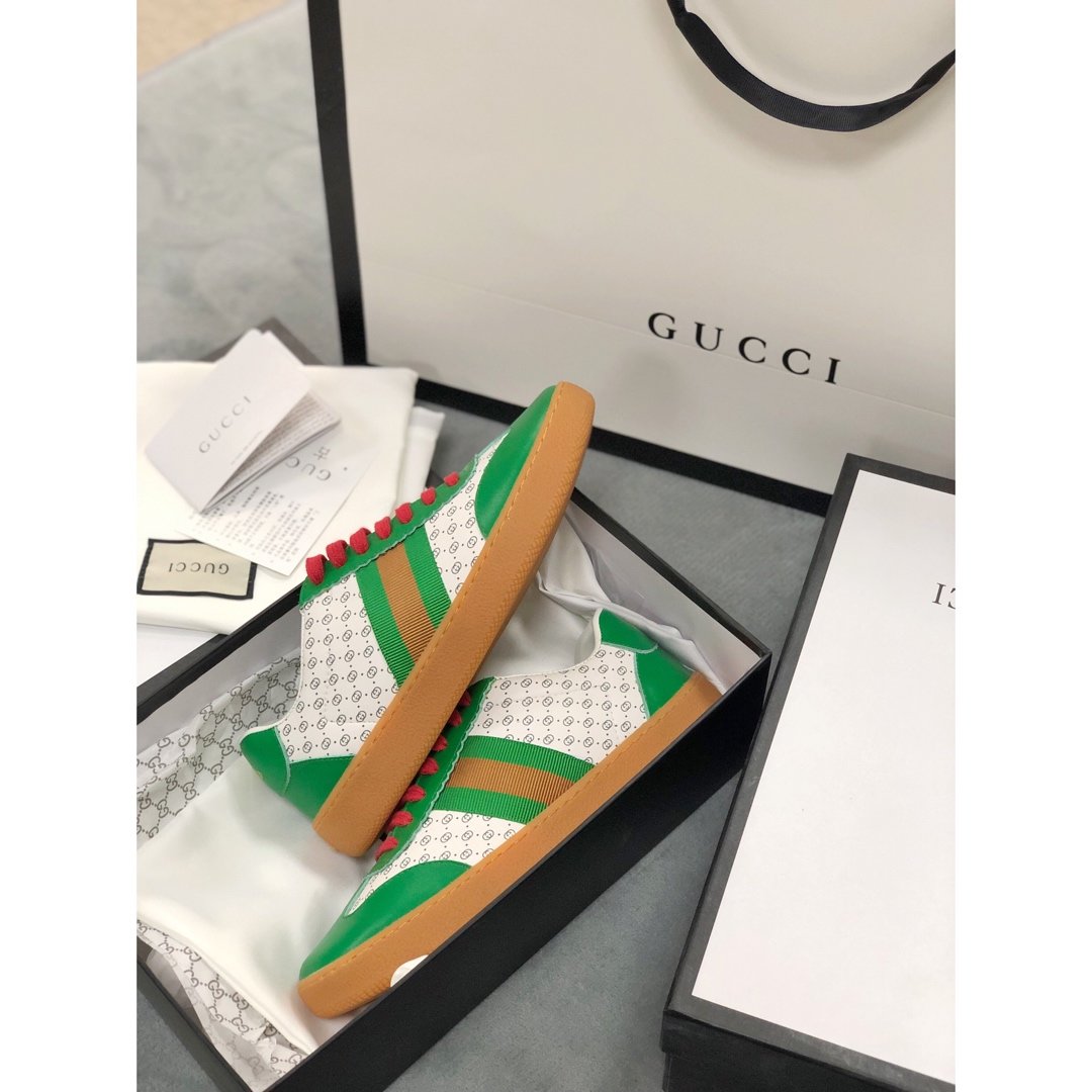 GLM-GCI  Screener Leather green Sneaker 091