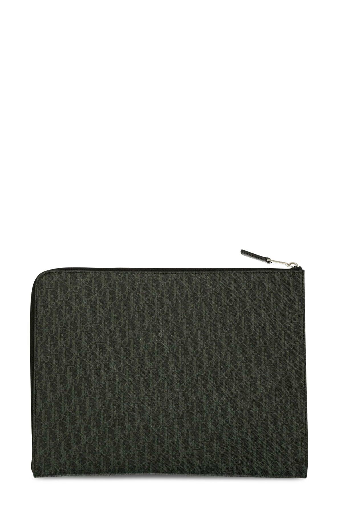 Monogram Document Case Clutch