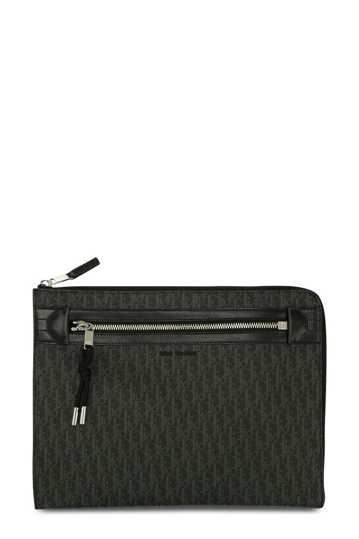 Monogram Document Case Clutch