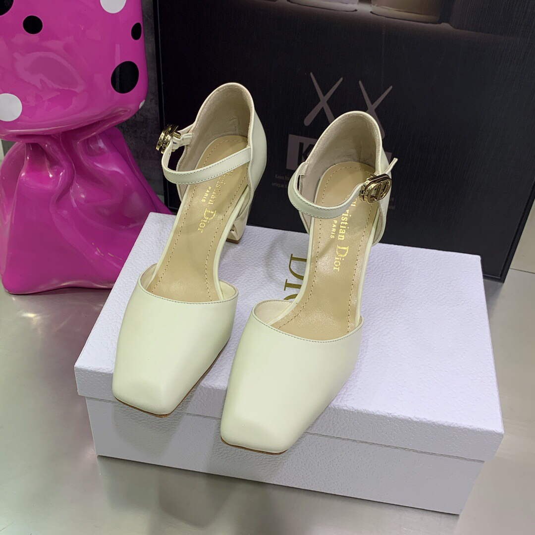 Dior WomenÃƒÂ¢Ã¢â€šÂ¬Ã¢â€žÂ¢s Shoes Rhodes Heeled Shaped and hollow Shoes