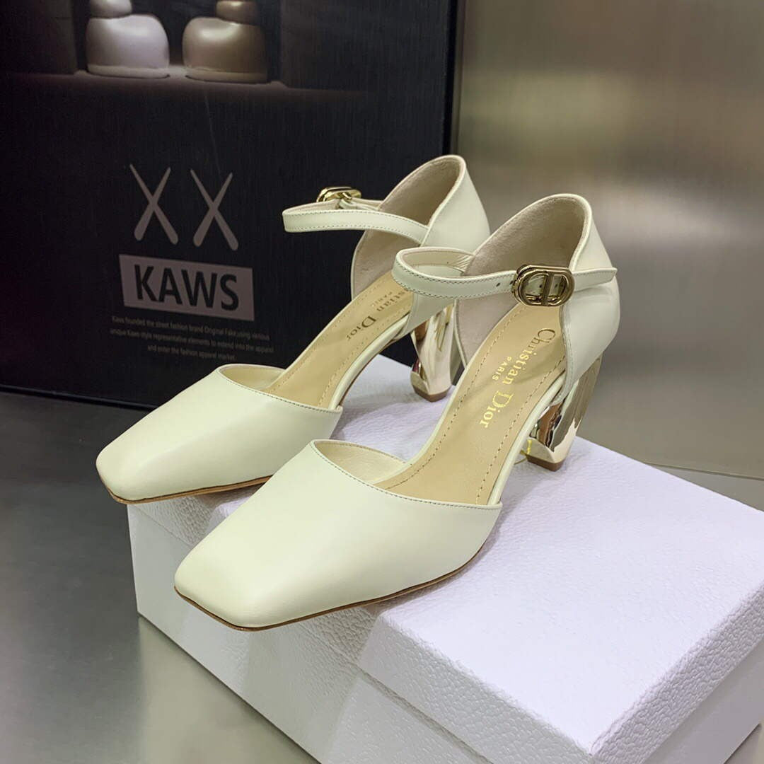 Dior WomenÃƒÂ¢Ã¢â€šÂ¬Ã¢â€žÂ¢s Shoes Rhodes Heeled Shaped and hollow Shoes