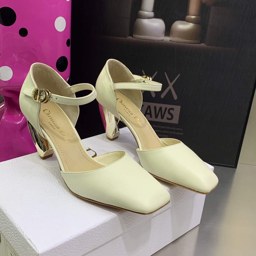 Dior WomenÃƒÂ¢Ã¢â€šÂ¬Ã¢â€žÂ¢s Shoes Rhodes Heeled Shaped and hollow Shoes