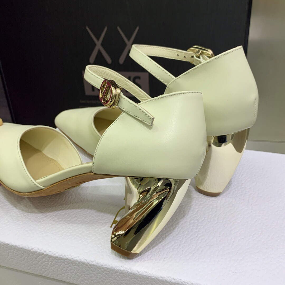 Dior WomenÃƒÂ¢Ã¢â€šÂ¬Ã¢â€žÂ¢s Shoes Rhodes Heeled Shaped and hollow Shoes
