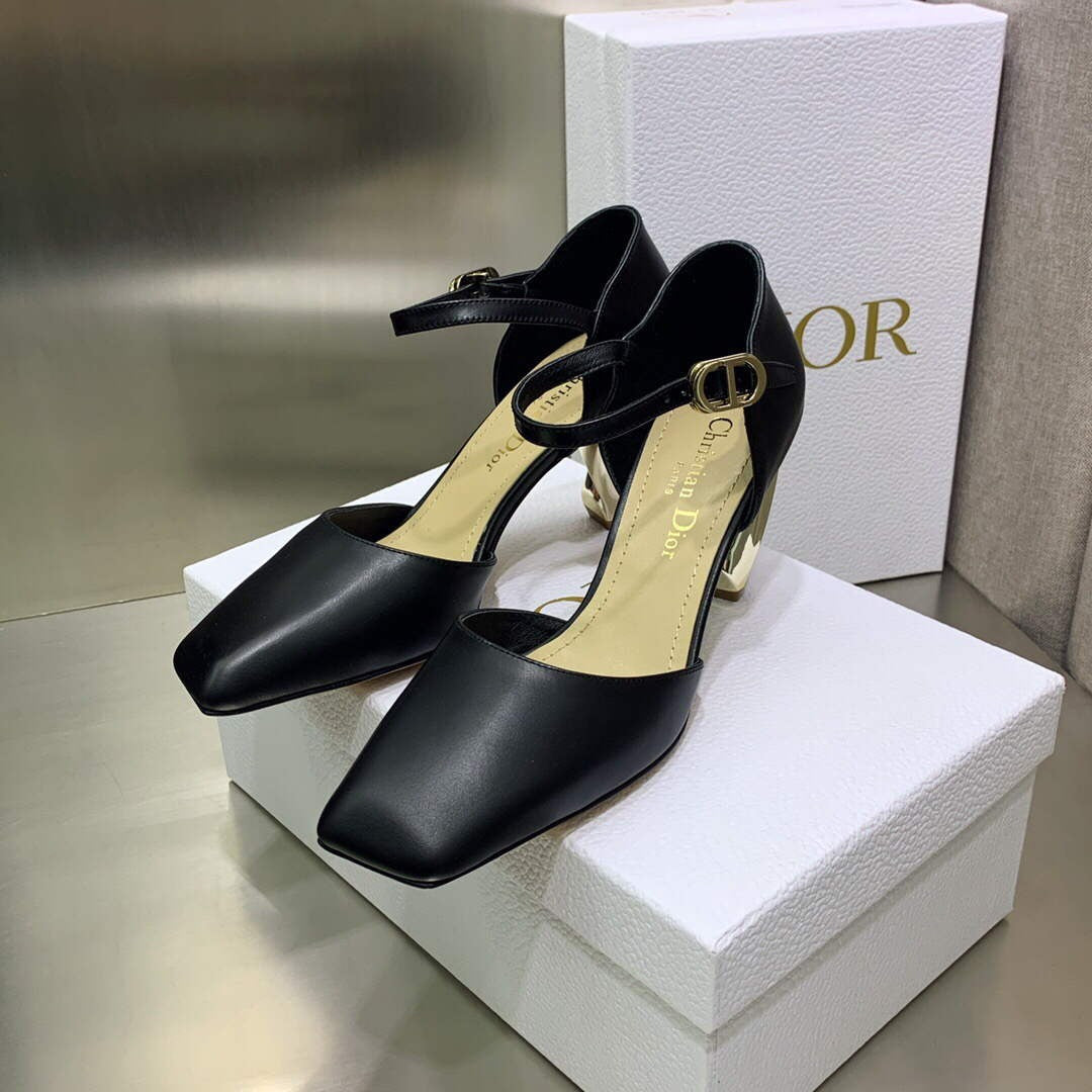 Dior WomenÃƒÂ¢Ã¢â€šÂ¬Ã¢â€žÂ¢s Shoes Rhodes Heeled Shaped and hollow Shoes